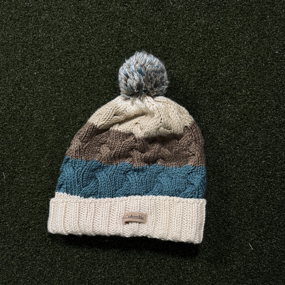 Columbia OS Stripped Beanie